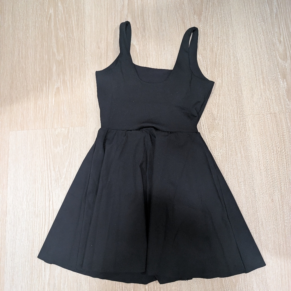 SPANX Black Get Moving Tank A-Line Mini Dress - Picture 10 of 15